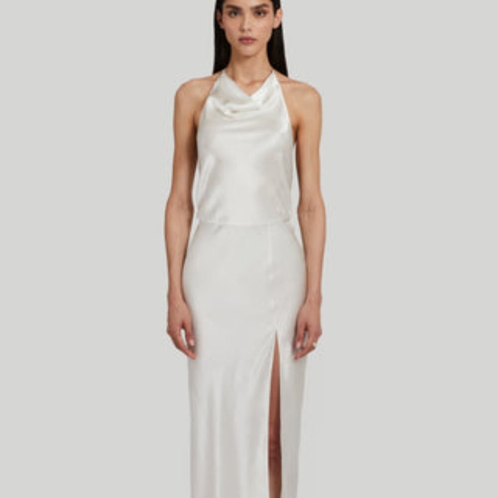 Amanda Uprichard- Aurela Silk Gown- BNWT- prom/formal/wedding